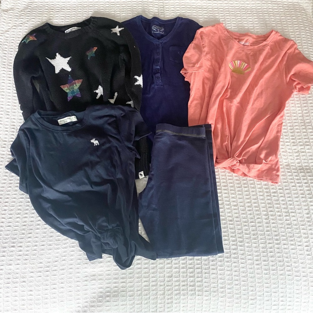 Girls Abercrombie multi brand clothing bundle size 10/12 11/12 13/14